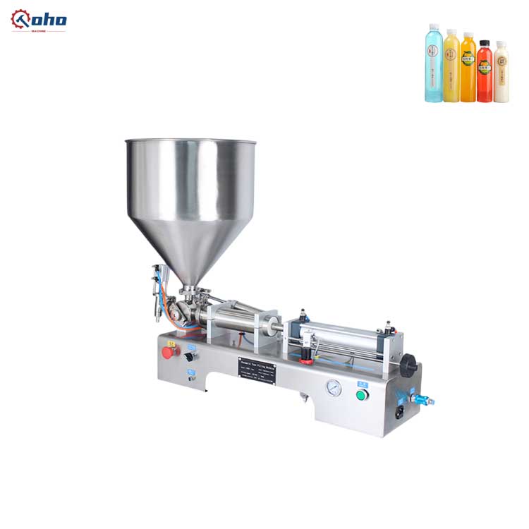 FillinMachine 1 head Horizontal pneumatic paste Filling Machine