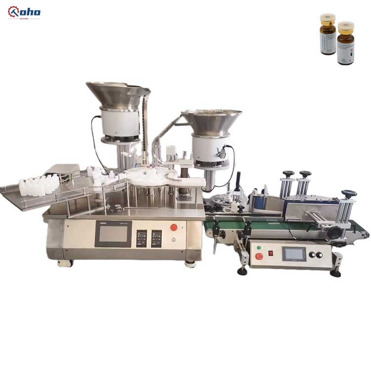 FillinMachine 1-2 Ml 6 Heads Ampule Liquid Filler Vial Glass Ampoule Making Machine Small Perfume Ampoule Bottle Filling and Sealing Machine