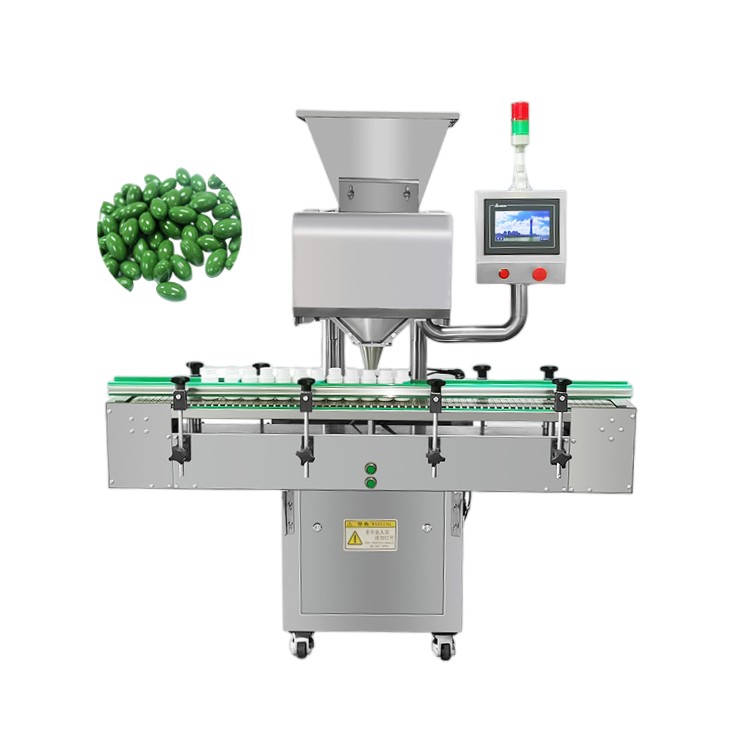FillinMachine 4 Lane Automatic Capsule Pill Tablet Counting Machinery Mini Tablet Counter Machine