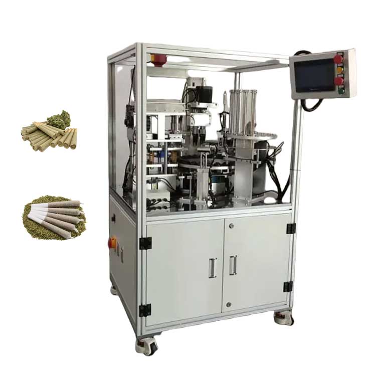 FillinMachine 109mm Cone Filling Cone Pre Roll Joint Packing Vibrating Machine Filler