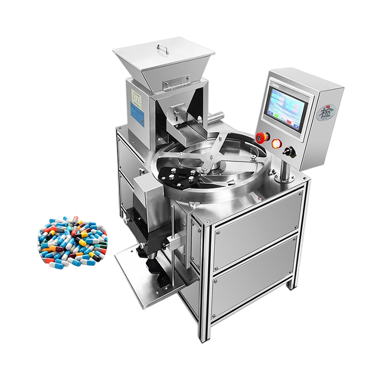 FillinMachine Double Head Desktop Electronic Capsule Bottling Tablet Counting Machine