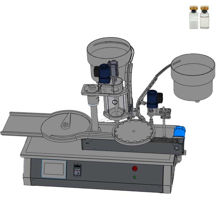 FillinMachine Customized Automatic Vial Screw Filler Injectable Dry Vial Powder Filling Machine