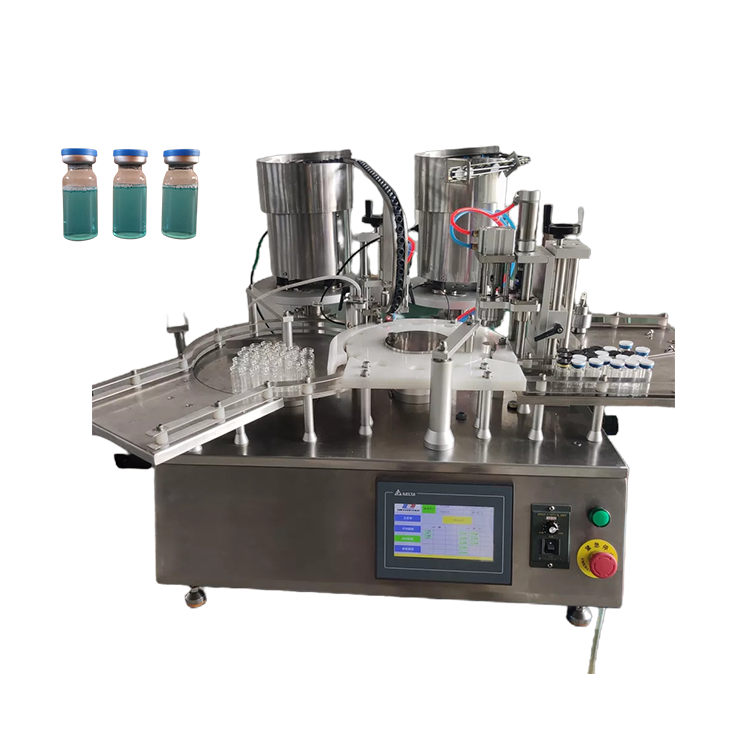 FillinMachine Marya Automatic Pharmaceutical Aseptic Vial Filling Machine for Vial Bottle Liquid Filling Sealing Line Manufacturer and Supplier