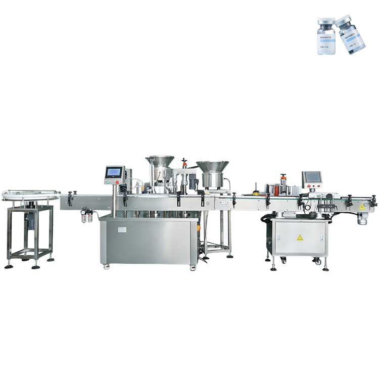 FillinMachine GMP FG-KFS2-B automatic aseptic injection vial powder filling machine for vial range 7-250ml