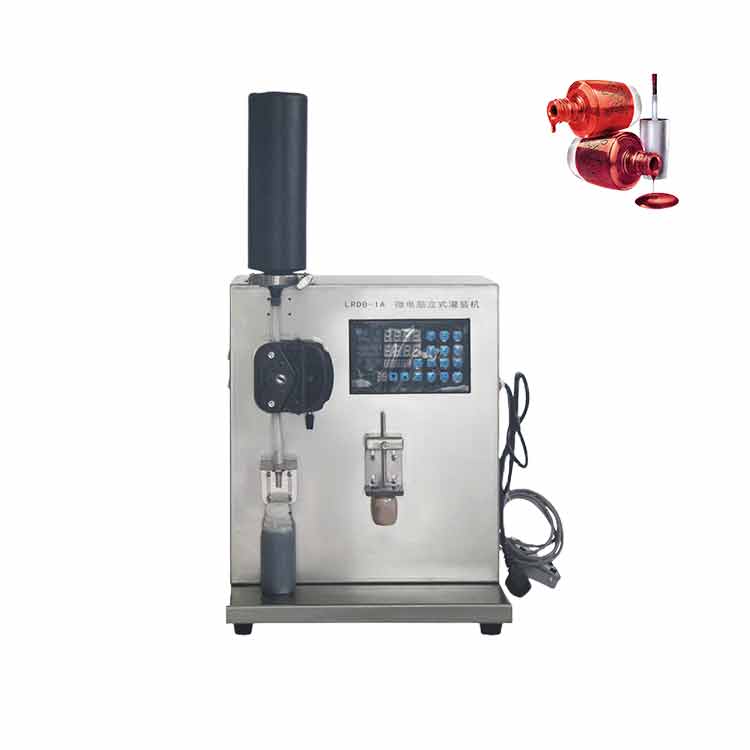 FillinMachine semi automatic gel fuel  nail polish filling machine