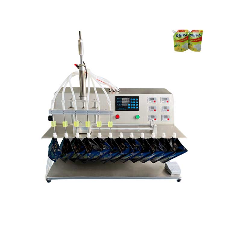 FillinMachine mango juice pouch bag vertical liquid pouch filling and sealing machine